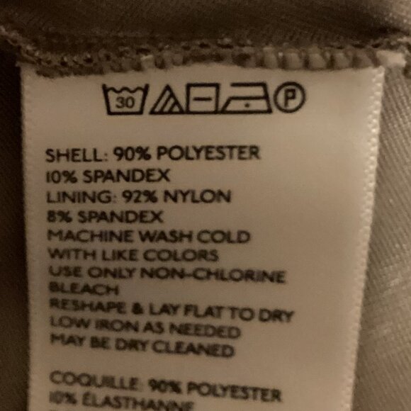 Silence + Noise Women's Brown Metallic Crushed Velvet Size M Baby  Doll - Picture 10 of 10